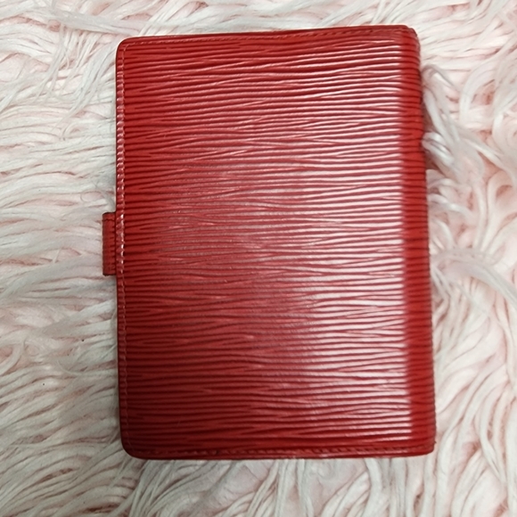 Louis Vuitton Vintage Red Epi Leather Agenda EUC - Picture 6 of 16